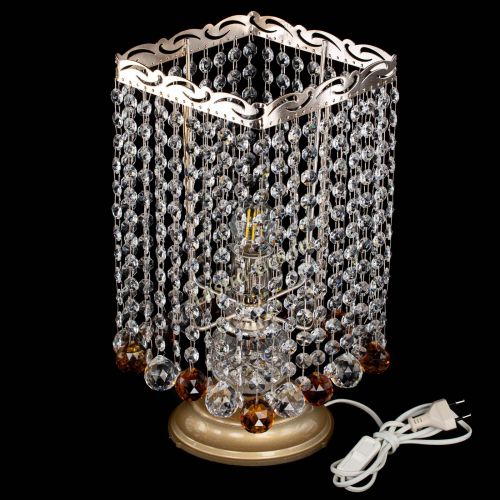 Настольная лампа Квадрат шар чайная в Симферополе Гусь Хрустальный