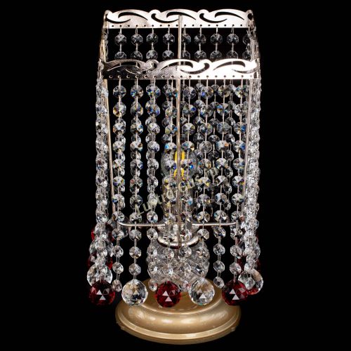 Настольная лампа Квадрат шар красная в Симферополе Гусь Хрустальный