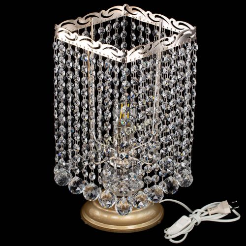 Настольная лампа Квадрат шар в Симферополе Гусь Хрустальный