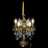 Бронзовая настольная лампа Луиза №5/2 шар в Симферополе