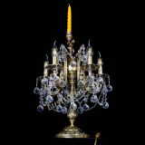 Бронзовая настольная лампа Луиза №5/2 шар в Симферополе