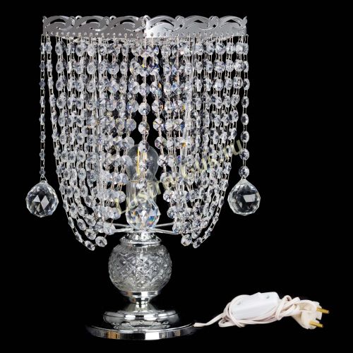 Лампа настольная Престиж 2 Лепестки в Симферополе Гусь Хрустальный