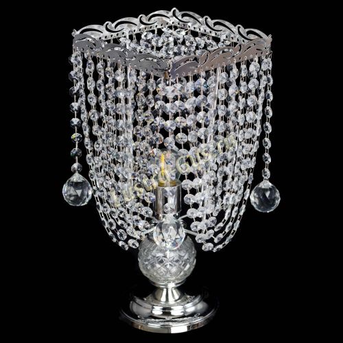 Лампа настольная Престиж 2 Лепестки в Симферополе Гусь Хрустальный