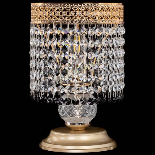 Настольная лампа Венеция №1 мини черная в Симферополе Гусь Хрустальный