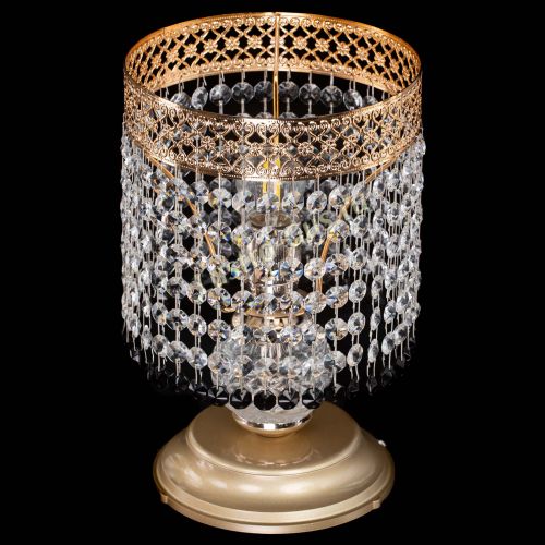 Настольная лампа Венеция №1 мини черная в Симферополе Гусь Хрустальный