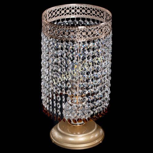 Настольная лампа Венеция оптикон №1 чайная в Симферополе Гусь Хрустальный