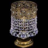 Настольная лампа Восток с шарами под бронзу Фиолетовая в Симферополе