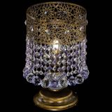 Настольная лампа Восток с шарами под бронзу Фиолетовая в Симферополе