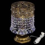 Настольная лампа Восток с шарами под бронзу Фиолетовая в Симферополе