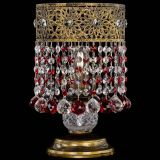 Настольная лампа Восток с шарами под бронзу Красная в Симферополе