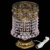 Настольная лампа Восток с шарами под бронзу Розовая в Симферополе