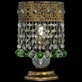 Настольная лампа Восток с шарами под бронзу Зеленая в Симферополе