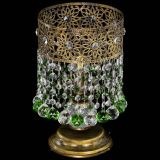 Настольная лампа Восток с шарами под бронзу Зеленая в Симферополе