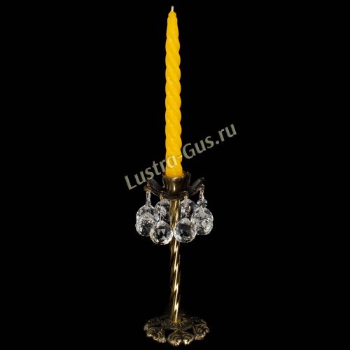 Подсвечник Антик №1/2 Шар в Симферополе Гусь Хрустальный