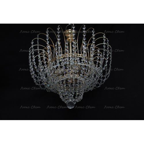 Люстра Акация № 1 - 3 лампы подвесная в Симферополе Гусь Хрустальный