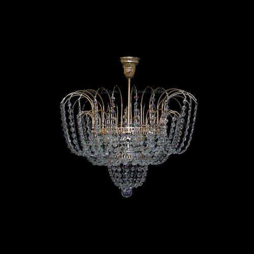 Люстра Акация № 1 - 3 лампы подвесная в Симферополе Гусь Хрустальный