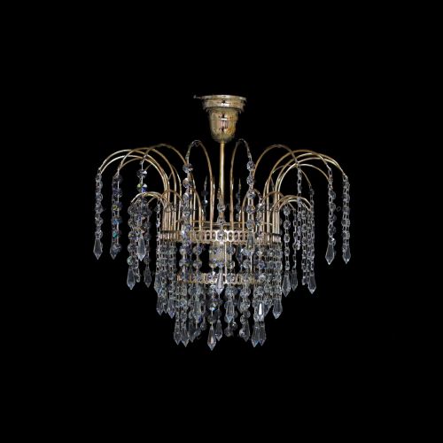 Люстра Акация № 3 - 1 лампа подвесная в Симферополе Гусь Хрустальный