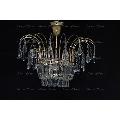 Люстра Акация № 4 - 1 лампа подвесная в Симферополе Гусь Хрустальный