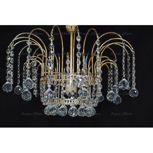 Люстра Акация № 5 - 1 лампа подвесная в Симферополе Гусь Хрустальный