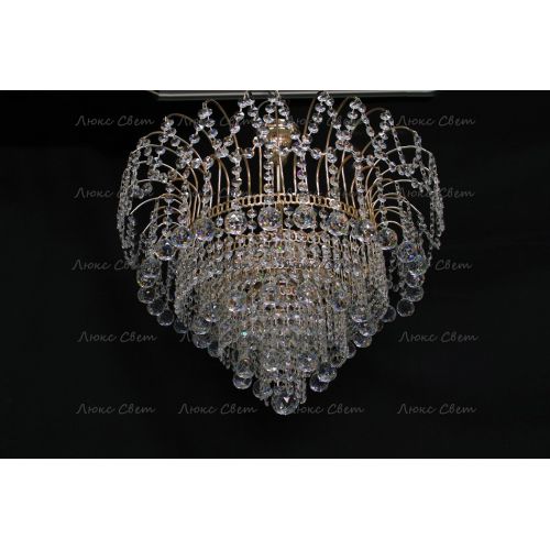 Люстра Акация № 4 - 4 лампы подвесная в Симферополе Гусь Хрустальный