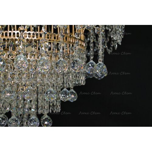 Люстра Акация № 4 - 4 лампы подвесная в Симферополе Гусь Хрустальный