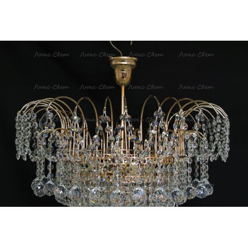 Люстра Акация № 4 - 4 лампы подвесная в Симферополе Гусь Хрустальный