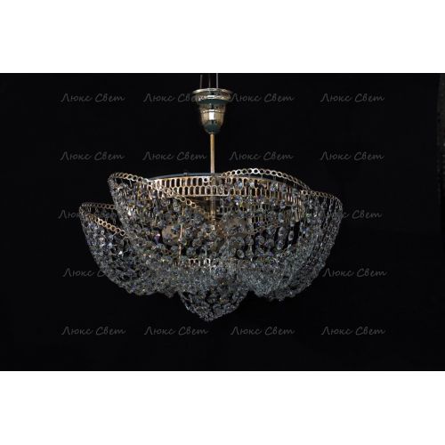 Люстра Космос 3 лампы с подвесом в Симферополе Гусь Хрустальный