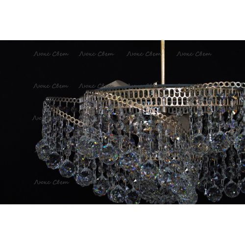 Люстра Космос 3 лампы с подвесом шар в Симферополе Гусь Хрустальный