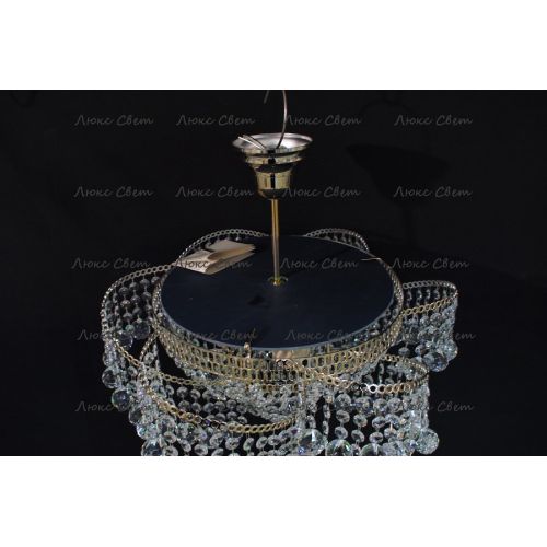 Люстра Космос 3 лампы с подвесом шар в Симферополе Гусь Хрустальный