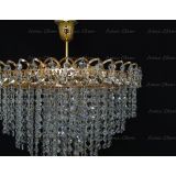 Люстра Капель Лепесток обтикон подвесная (собрана под конус) в Симферополе