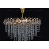 Люстра Капель Лепесток обтикон подвесная (собрана под конус) в Симферополе