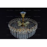 Люстра Капель Лепесток обтикон подвесная (собрана под конус) в Симферополе