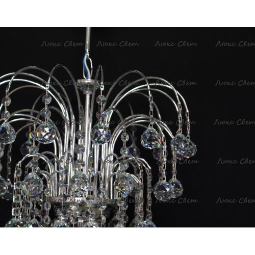 Люстра Каскад шар 30 мм в Симферополе Гусь Хрустальный