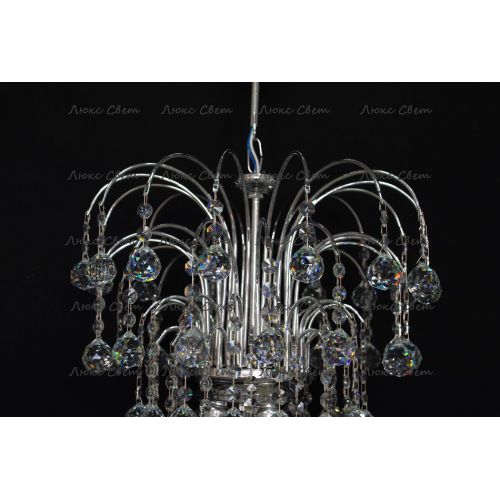 Люстра Каскад шар 30 мм в Симферополе Гусь Хрустальный