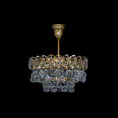 Люстра Катерина шар 1 лампа в Симферополе Гусь Хрустальный