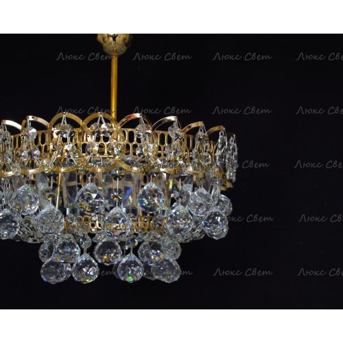 Люстра Катерина шар 1 лампа в Симферополе Гусь Хрустальный