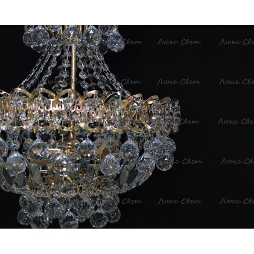 Люстра Катерина шар с подвесом в Симферополе Гусь Хрустальный