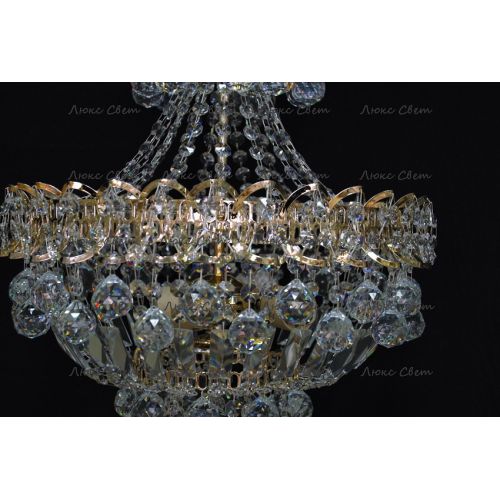 Люстра Катерина шар с подвесом в Симферополе Гусь Хрустальный