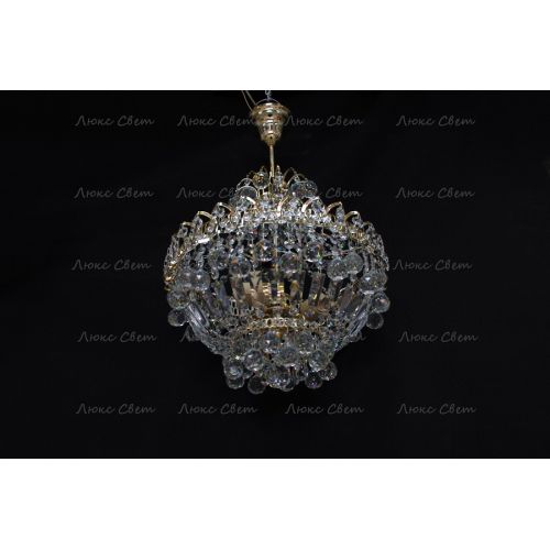 Люстра Катерина шар с подвесом в Симферополе Гусь Хрустальный