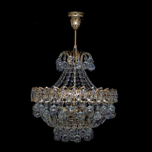 Люстра Катерина шар с подвесом в Симферополе Гусь Хрустальный