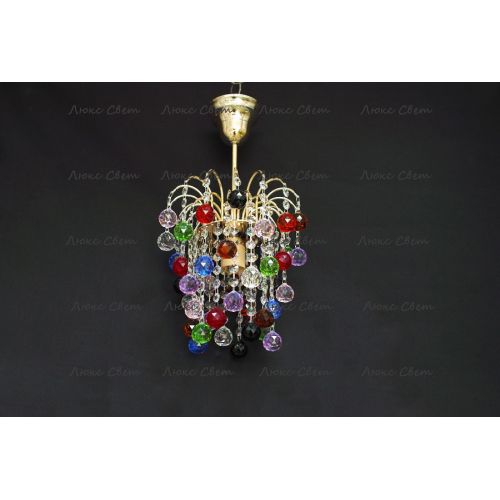 Люстра Зима - Шар Разноцветный в Симферополе Гусь Хрустальный