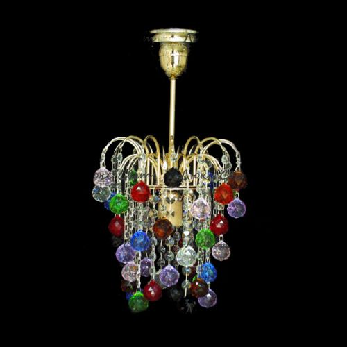Люстра Зима - Шар Разноцветный в Симферополе Гусь Хрустальный