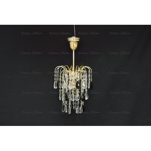 Люстра Зима журавлик черная в Симферополе Гусь Хрустальный