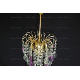 Люстра Зима журавлик фиолетовая в Симферополе