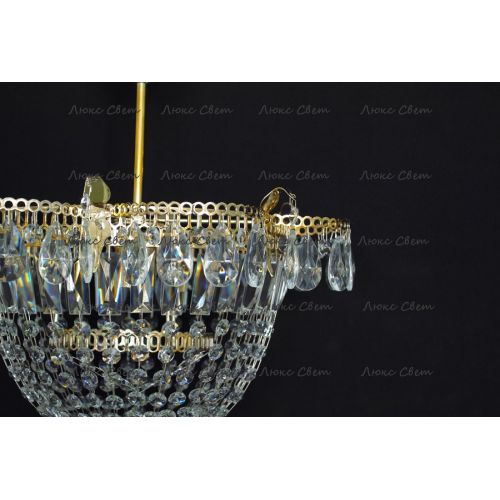 Люстра Ромашка Купол подвесная в Симферополе Гусь Хрустальный