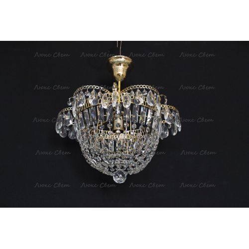 Люстра Ромашка Купол подвесная в Симферополе Гусь Хрустальный