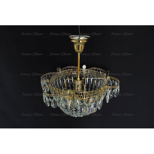 Люстра Ромашка Купол подвесная в Симферополе Гусь Хрустальный