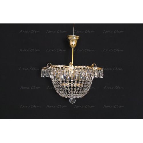 Люстра Ромашка Купол подвесная в Симферополе Гусь Хрустальный