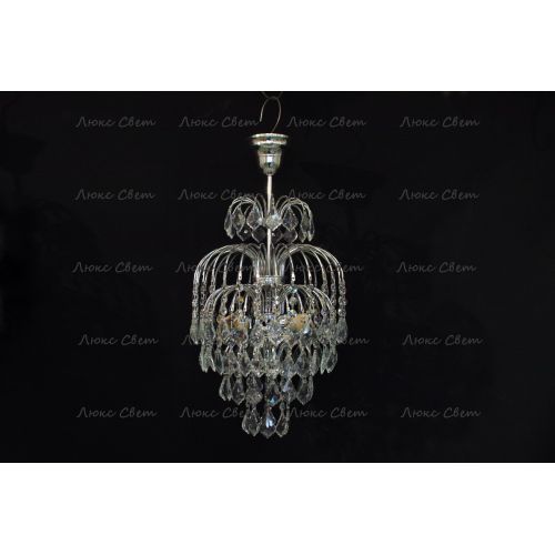 Люстра Хрустальные брызги с подвесом дубик в Симферополе Гусь Хрустальный