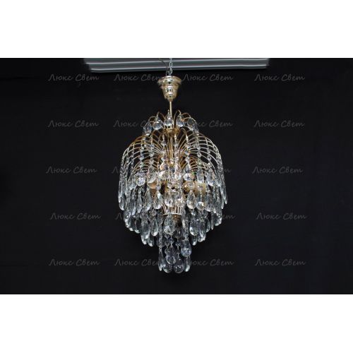 Люстра Хрустальные Брызги с подвесом журавлик в Симферополе Гусь Хрустальный